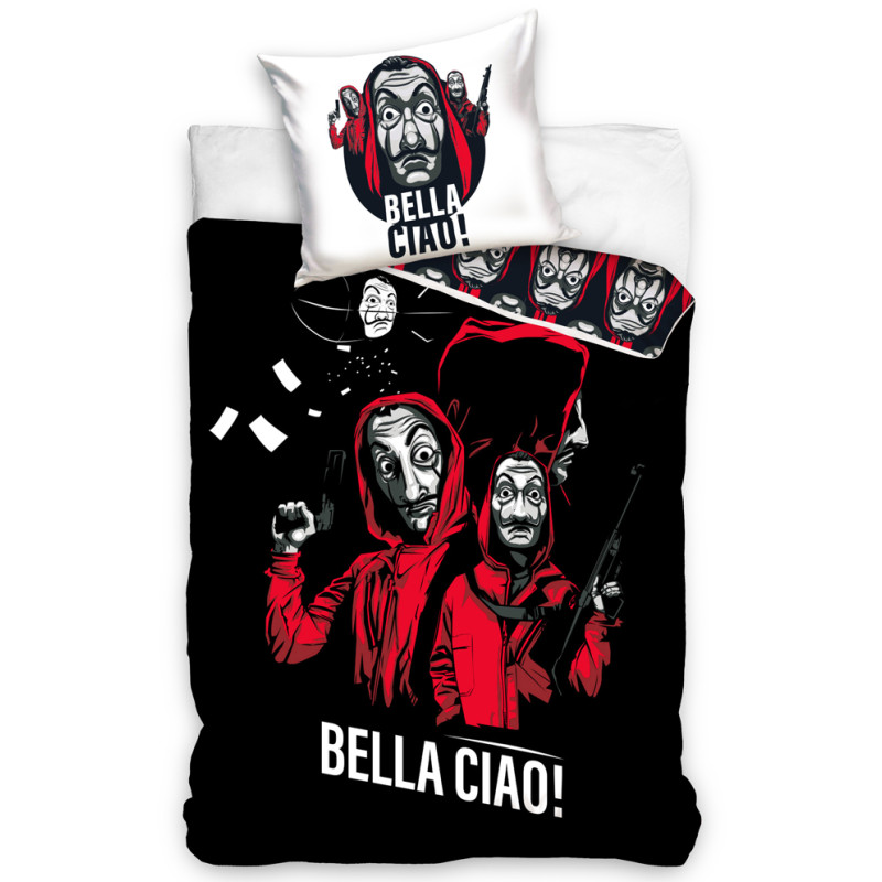 Obliečky Papierový dom Bella Ciao