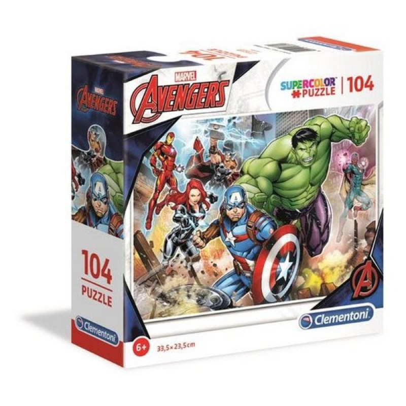 PUZZLE AVENGERS 104 dielikov