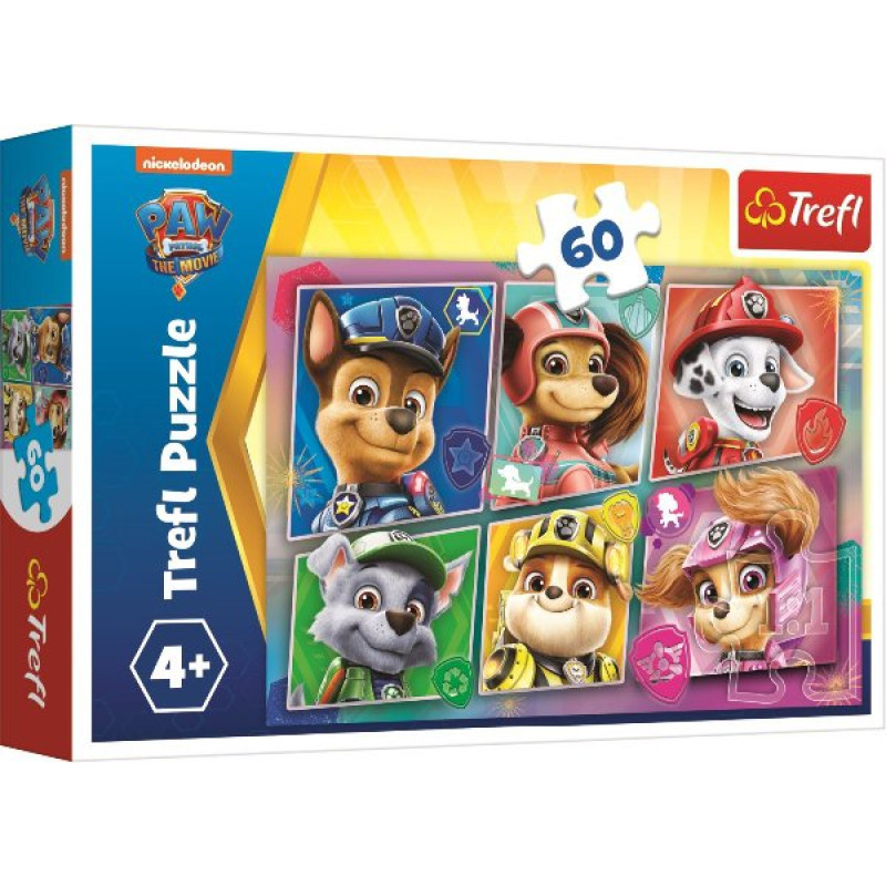 PUZZLE PAW PATROL 60 dielikov