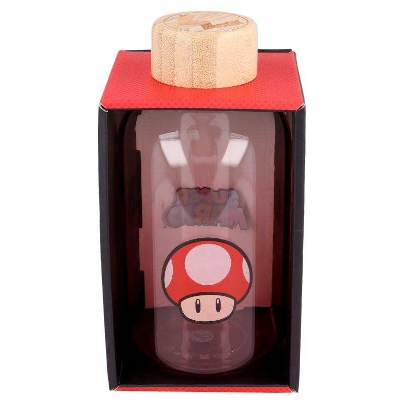 Sklenená fľaša Super Mario