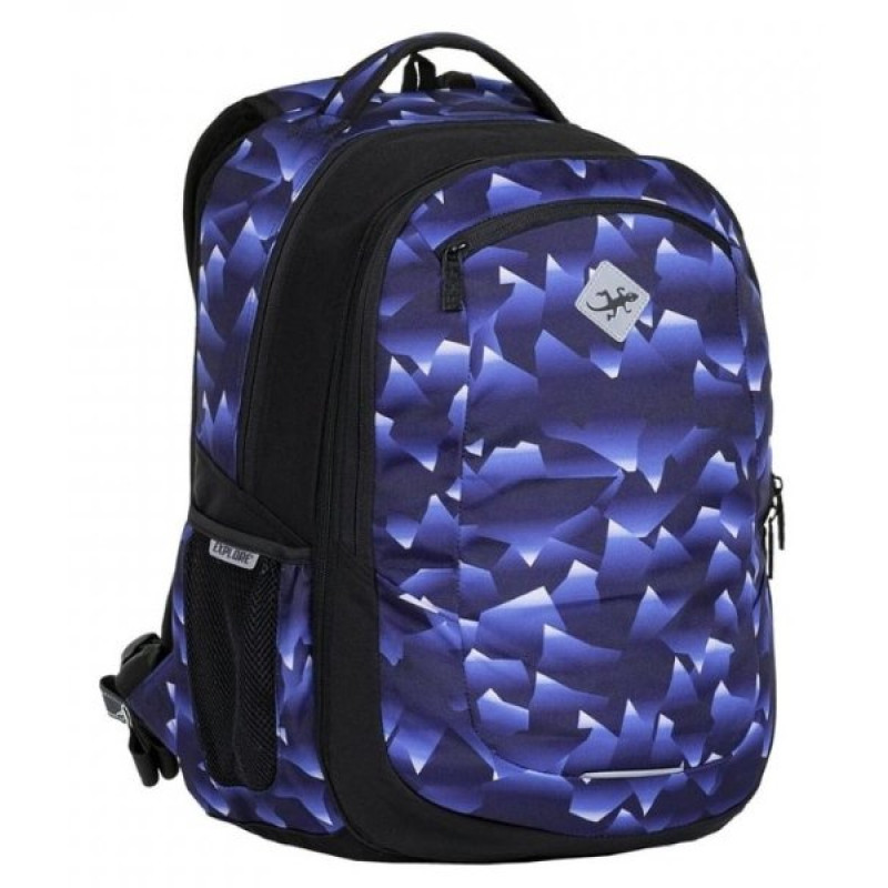 Študentský batoh 2v1 VIKI Crystal blue