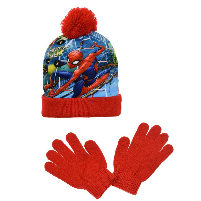 Čiapka a rukavice Spiderman