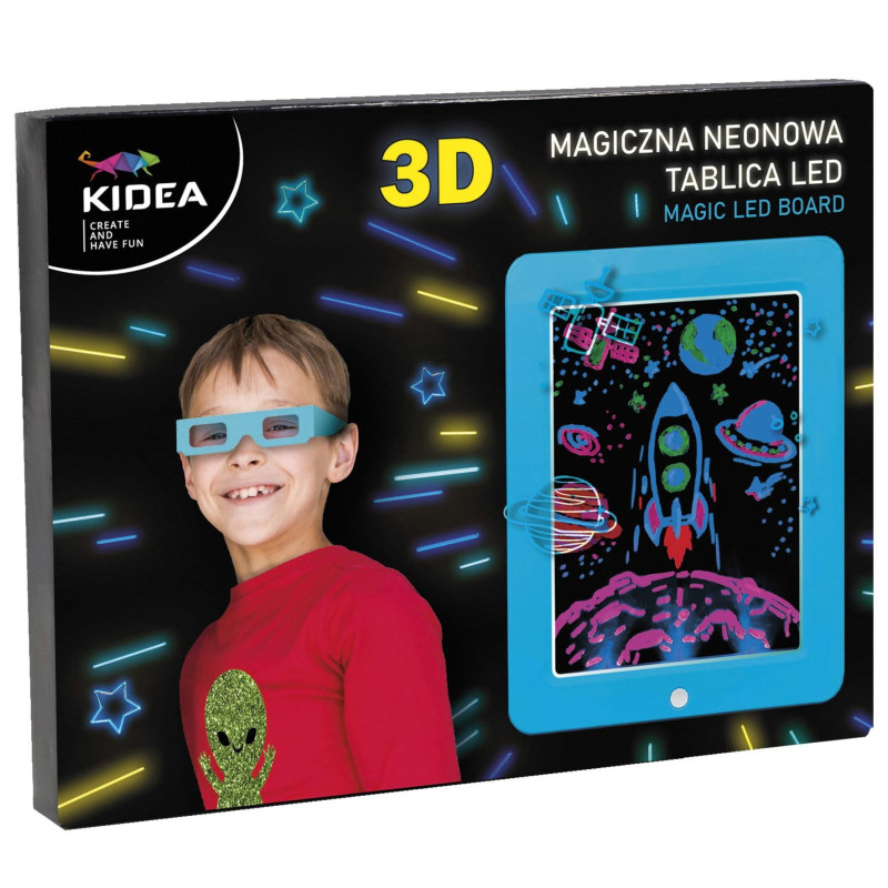 Kresliaca doska s LED svetlami