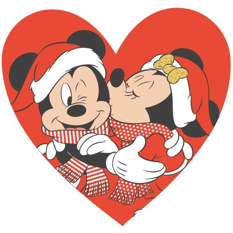 Vianočný vankúš Minnie a Mickey