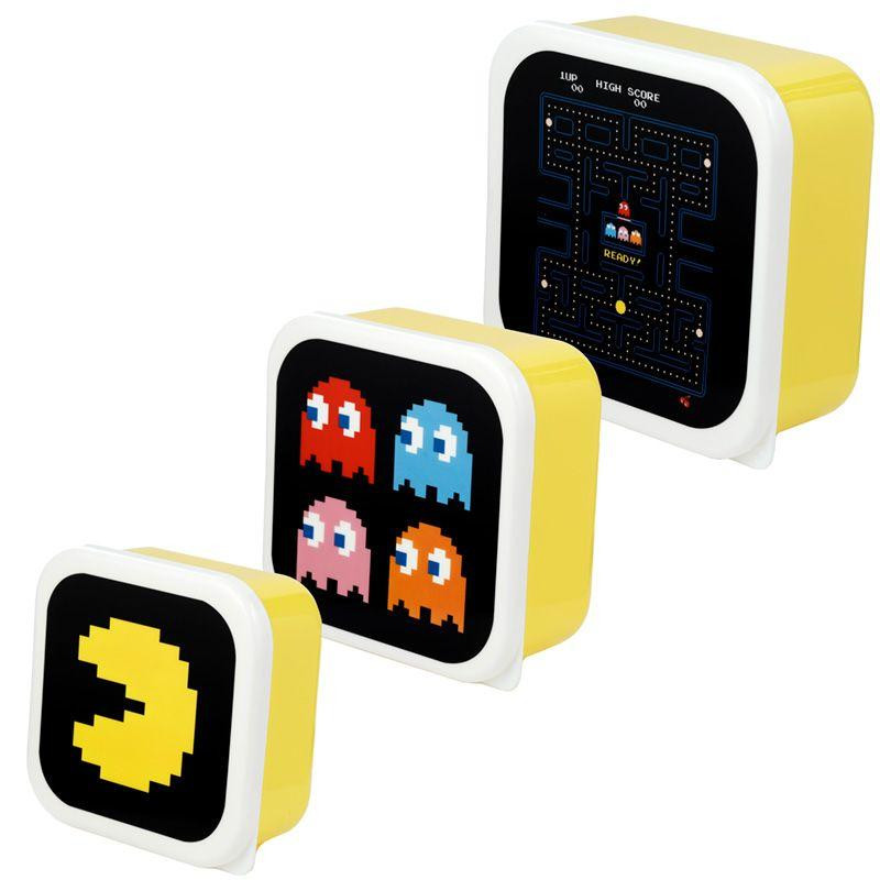 Krabičky na desiatu PAC-MAN 3ks