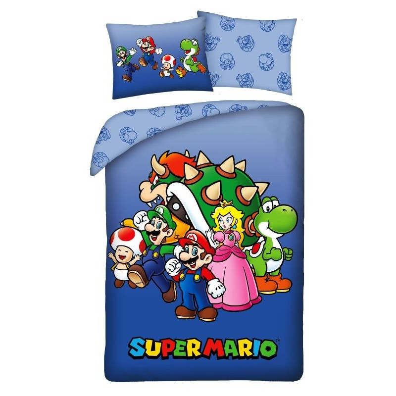 Obliečky Super Mario partia