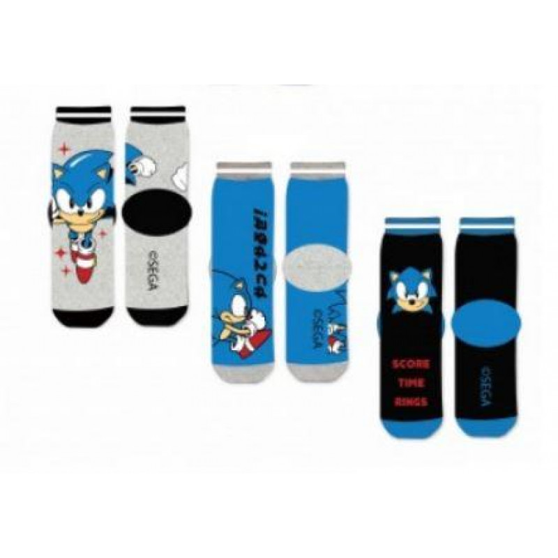 Ponožky Sonic 3ks
