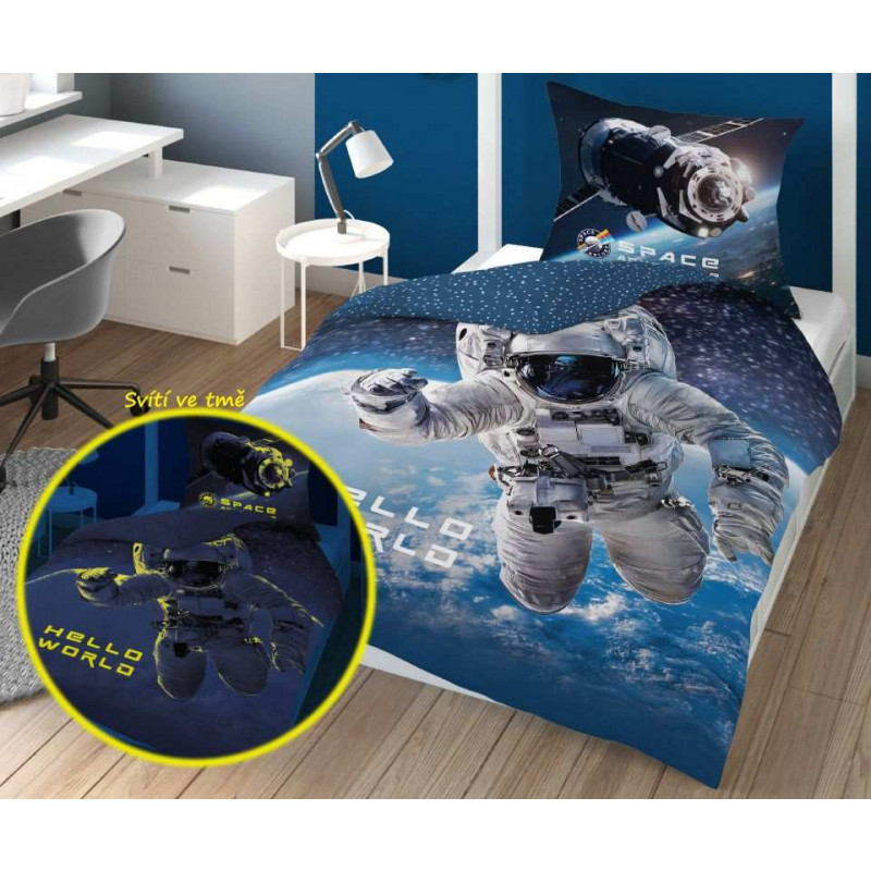 Obliečky Astronaut svietiace