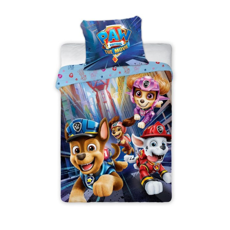 Obliečky do postieľky Paw Patrol Movie jump