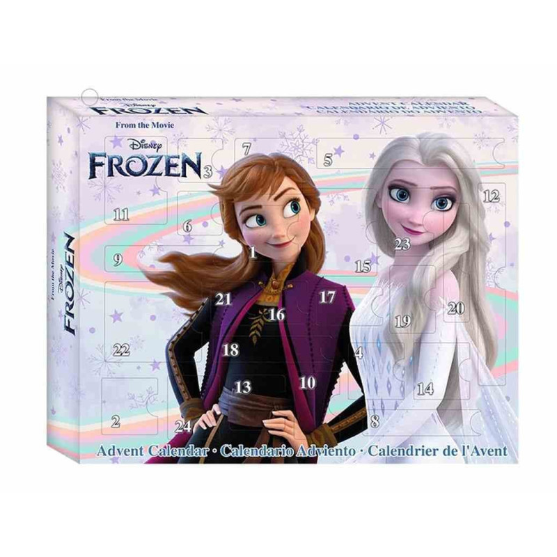 Adventný kalendár Ľadové Kráľovstvo Anna a Elsa