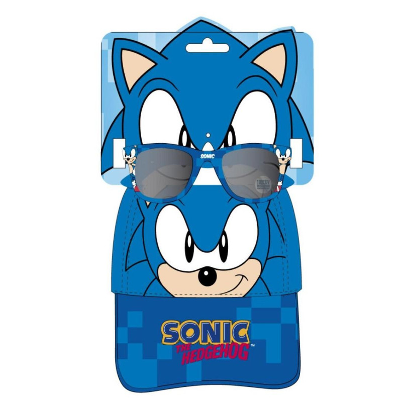 Šiltovka a okuliare Sonic