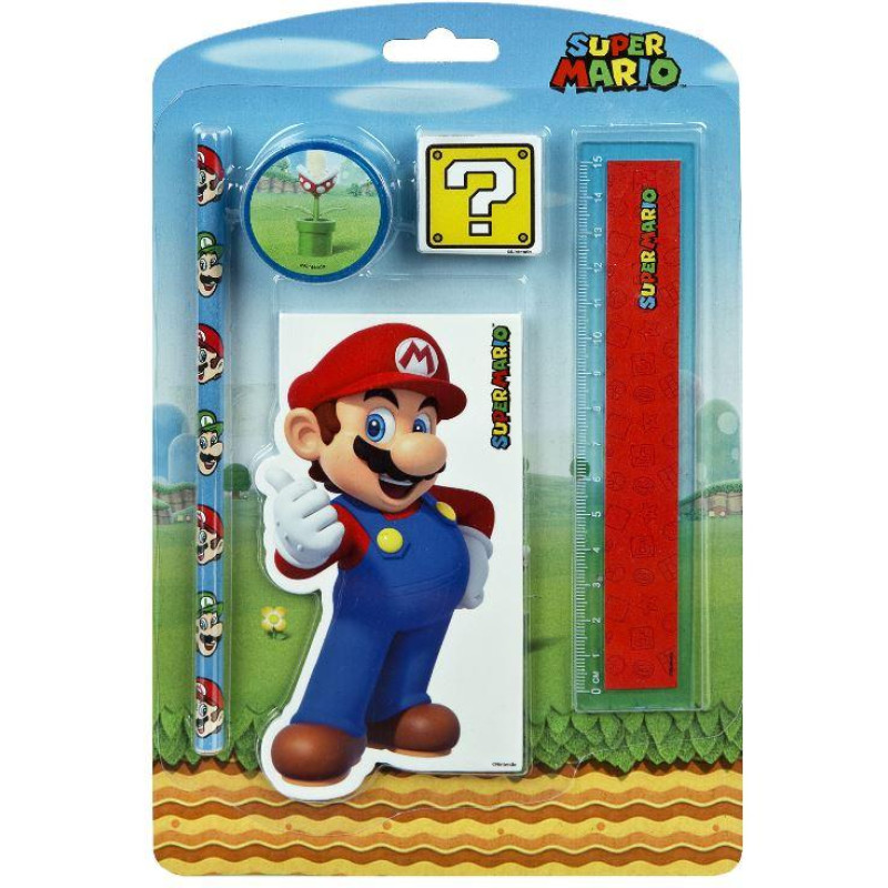Písacia súprava Super Mario 5-dielna