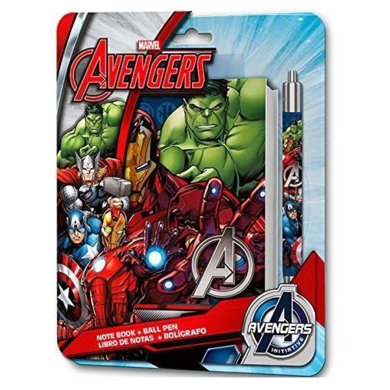 Zápisník a propisla Avengers