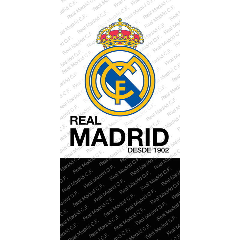 Futbalová osuška Real Madrid Black Belt