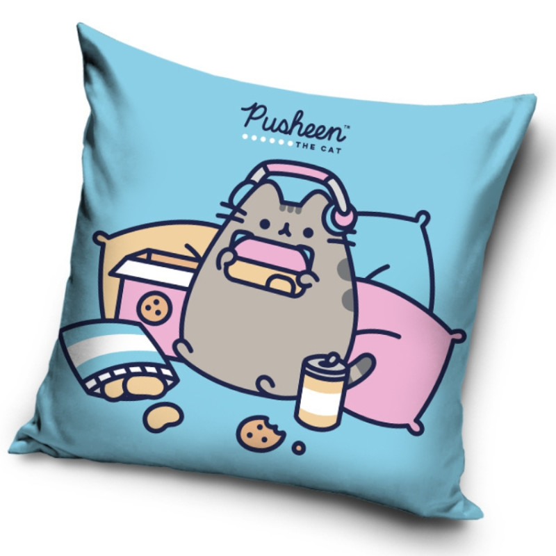 Obliečka na vankúšik Mačička Pusheen Chill Time