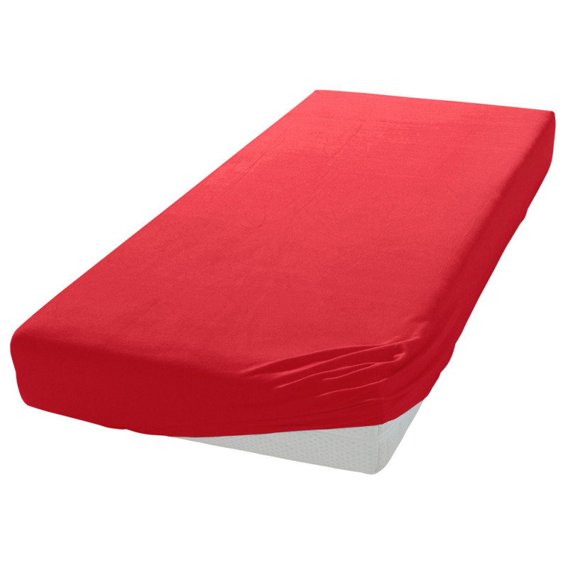 Prestieradlo Jersey Červené Dreamee
