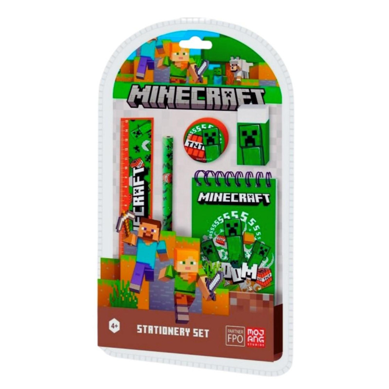 5 - dílná psací souprava Minecraft