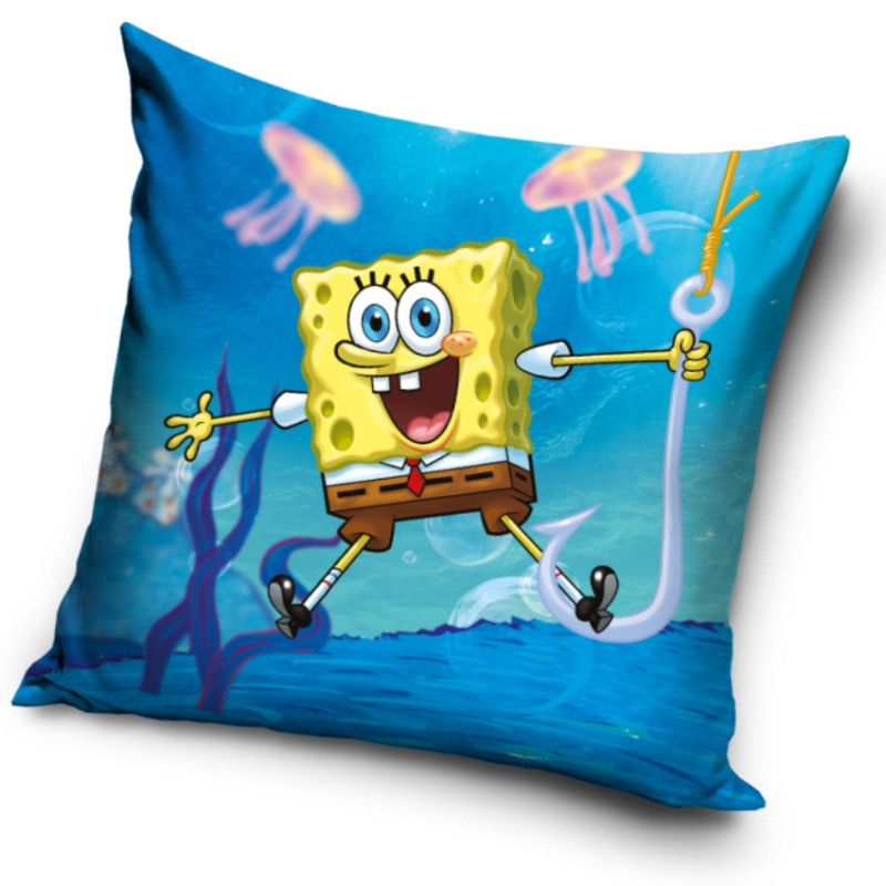Obliečka na vankúšik Sponge Bob na Háčik