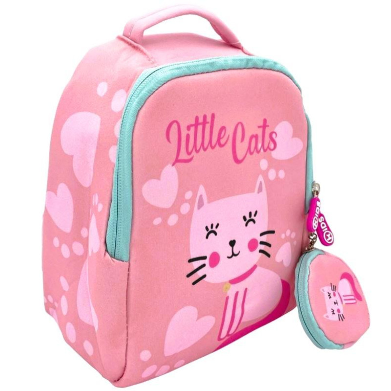 Batoh Little Cats s peňaženkou