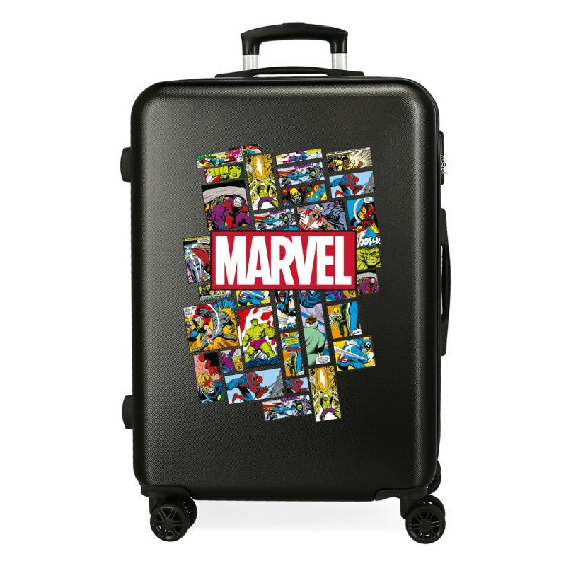Cestovný kufor ABS Comic Marvel Black