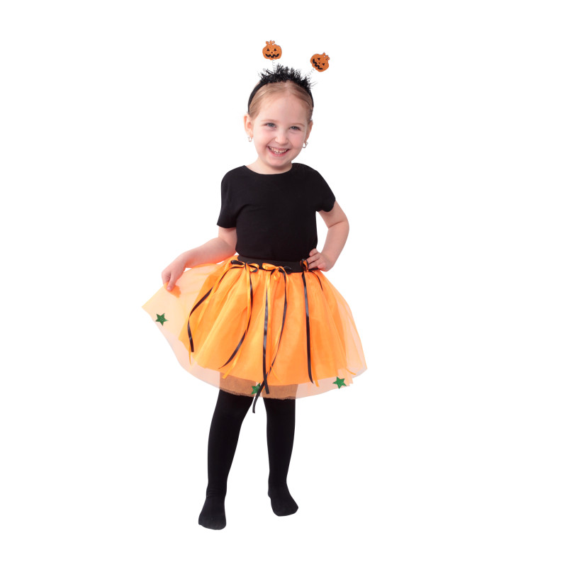 Kostým halloween tutu sukne s čelenkou