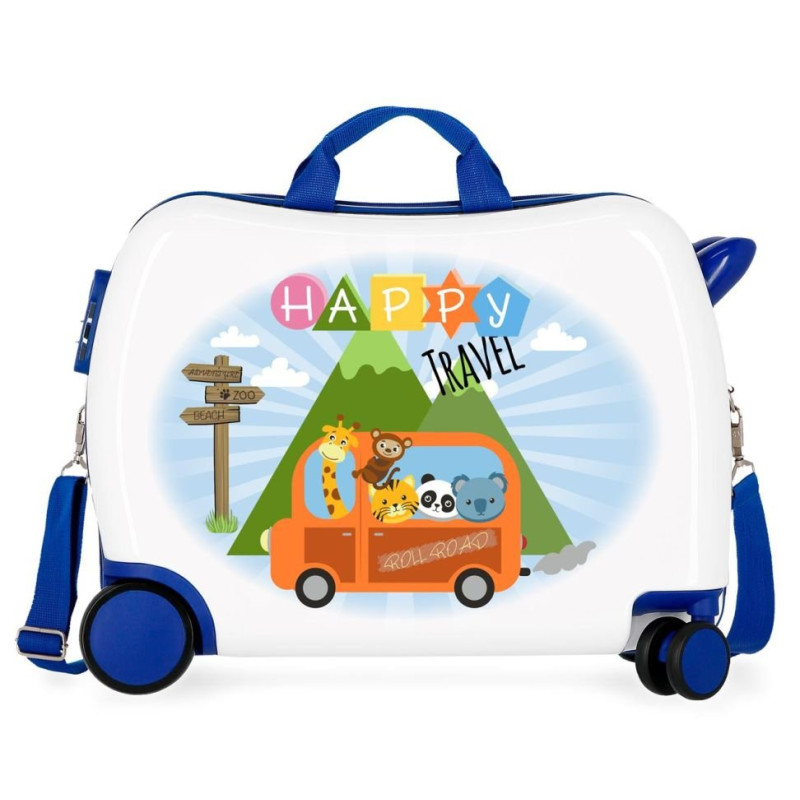 Kufor na kolieskach Roll Road Little Me Happy MAXI