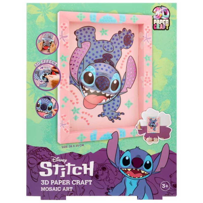 3D Mozaika Umění Stitch