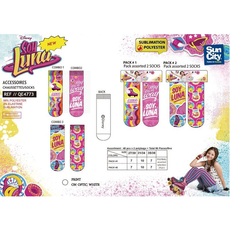 Ponožky Soy Luna Duopack