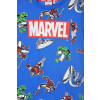 Tričko Marvel Spiderman Iron Man Captain America a Hulk Modrá