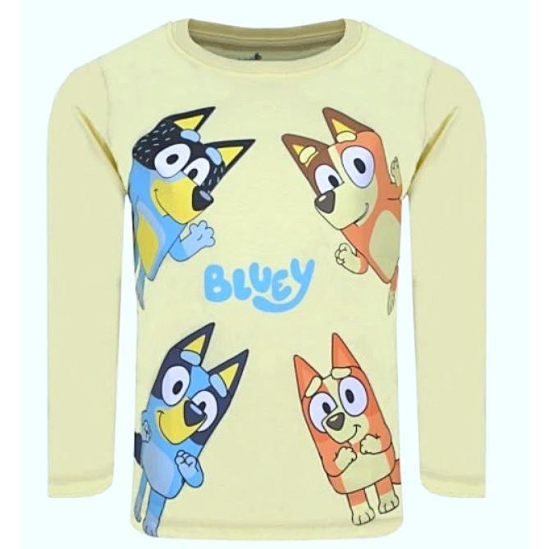 Tričko s dlhým rukávom Bluey