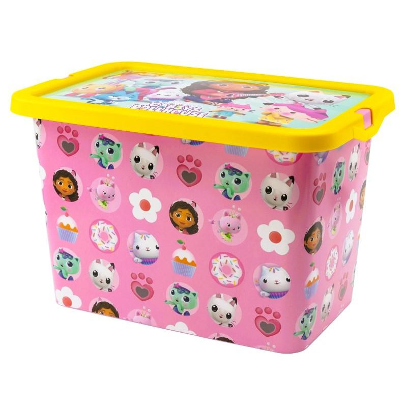 Úložný box na hračky Gábinin kúzelný domček