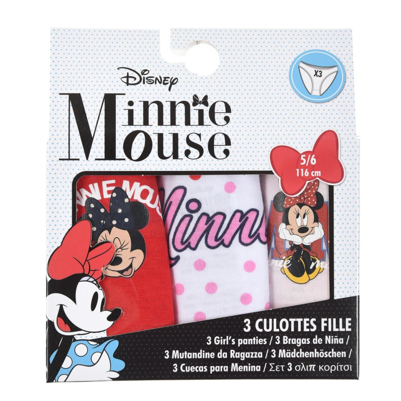 kalhotky Minnie Mouse 3ks