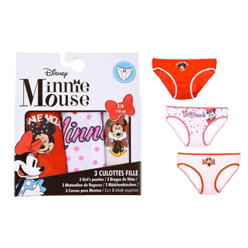 kalhotky Minnie Mouse 3ks