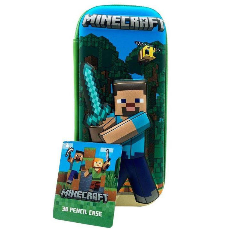 Penál Minecraft 3D Steve