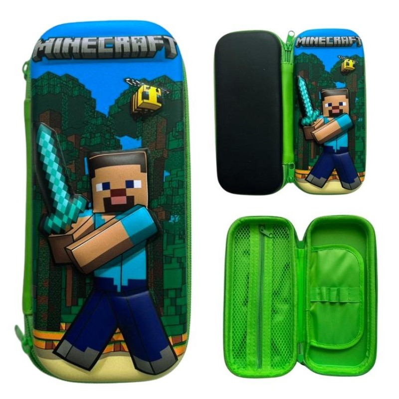 Penál Minecraft 3D Steve