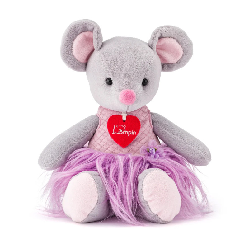 Myška Akiko šedá 30 cm