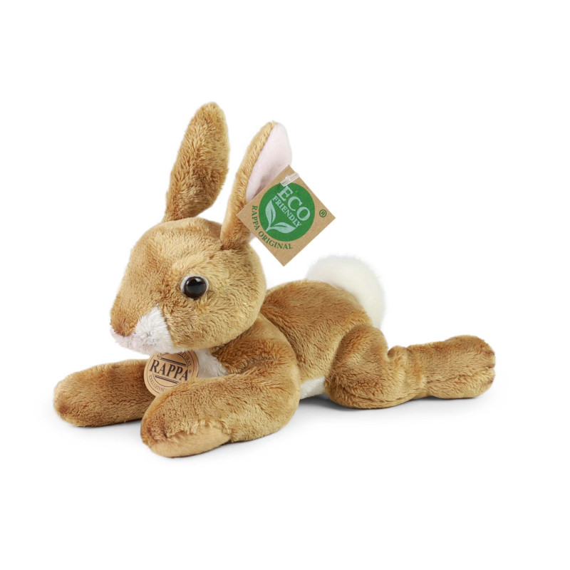 Plyšový králík ležící 22 cm ECO-FRIENDLY