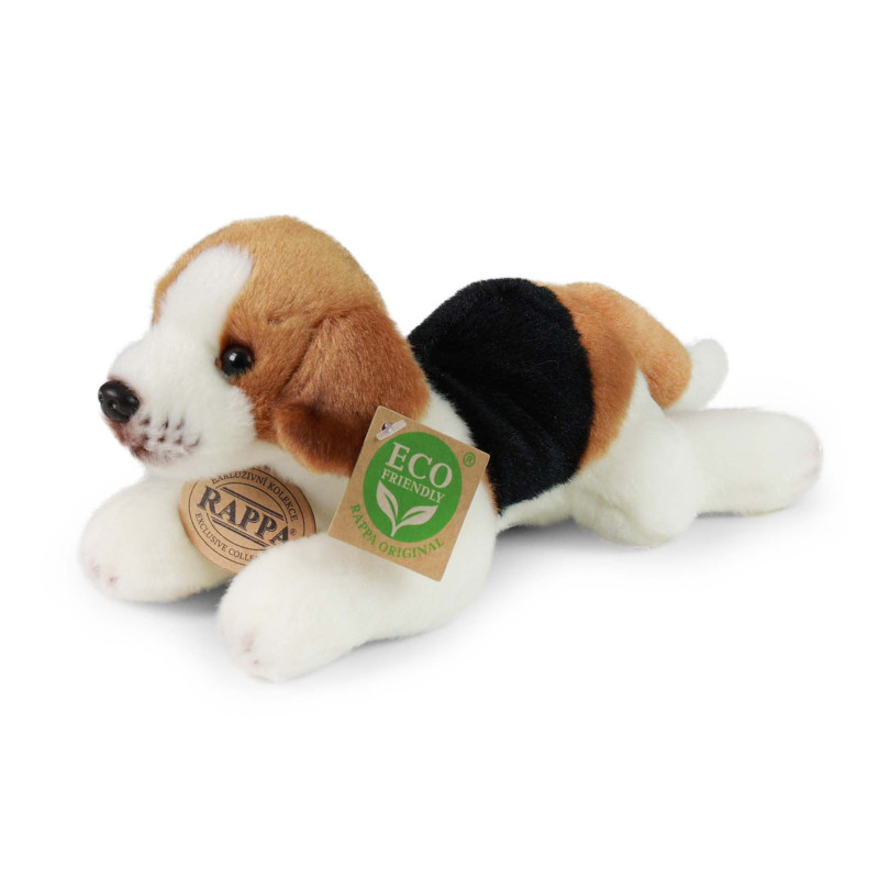 Plyšový pes ležící 22 cm ECO-FRIENDLY