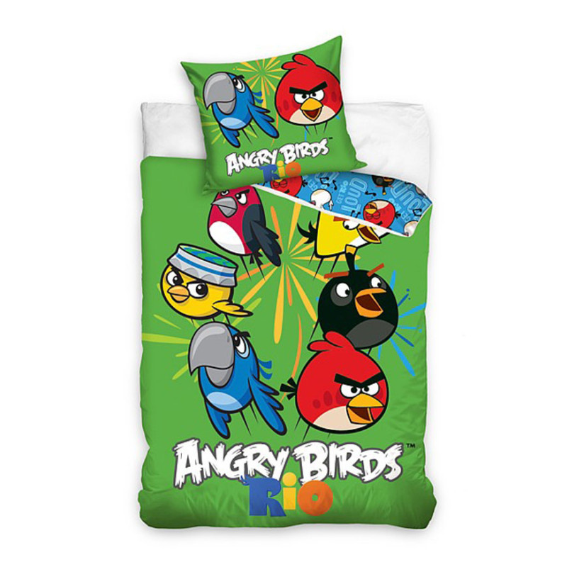 Obliečky Angry Birds Rio