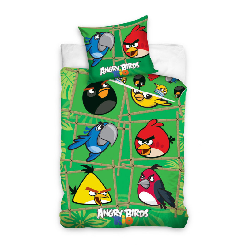 Obliečky Angry Birds Rio Bamboo