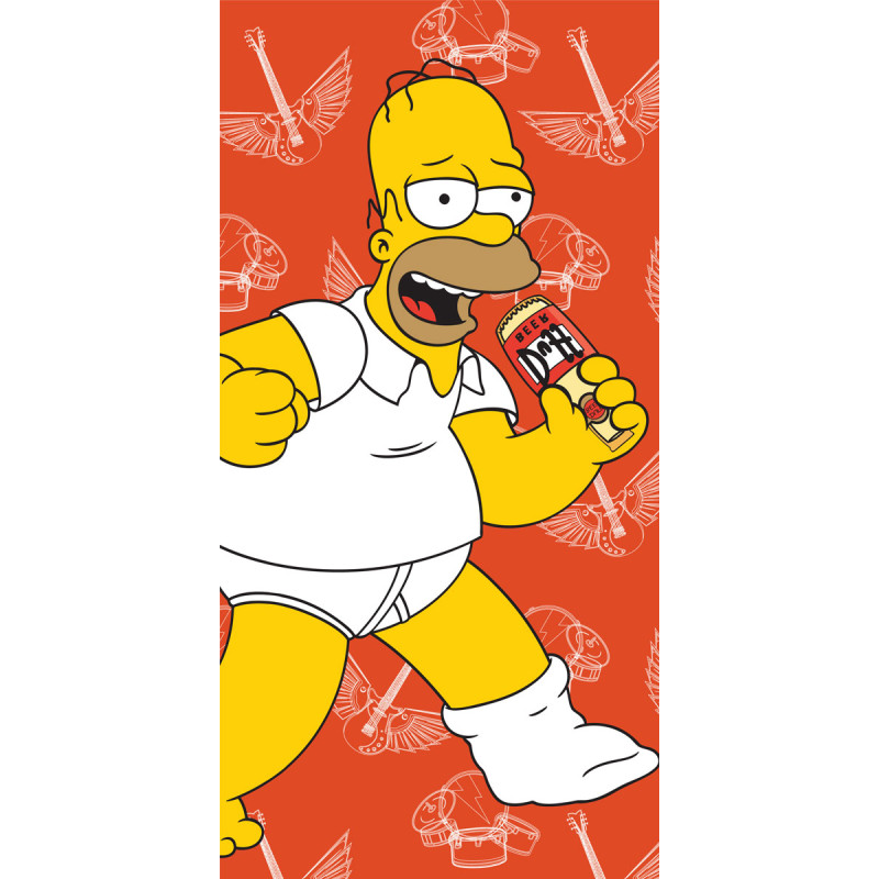 Osuška Homer Simpson terakota