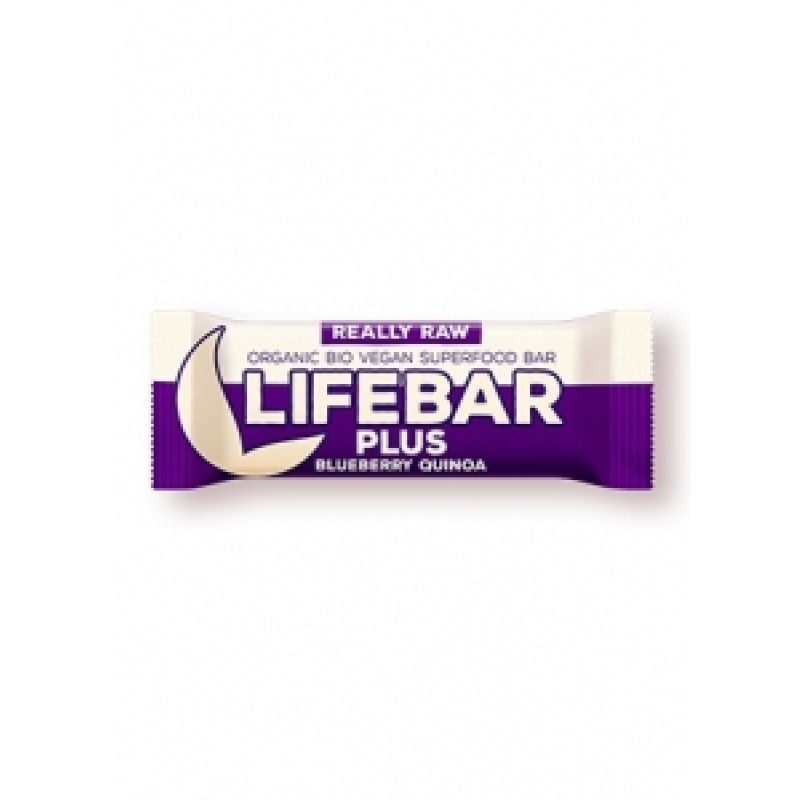 Lifebar Plus čučoriedková s quinoou BIO