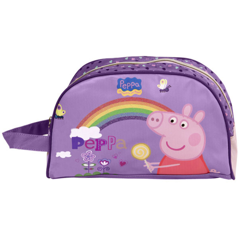 Kozmetická taštička Peppa Pig Duha