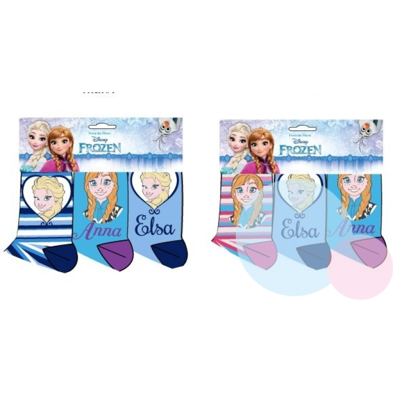 Ponožky Frozen 3 kusy