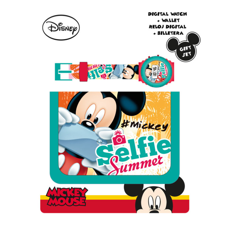 Peňaženka a hodinky Mickey Selfie