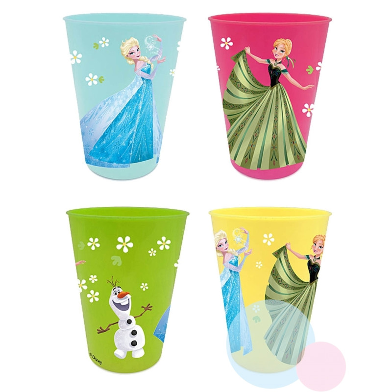 Plastové poháriky Frozen 4ks