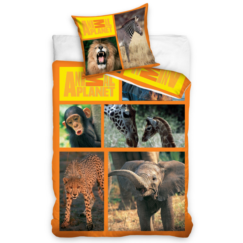 Obliečky bavlnené Animal Planet - Safari