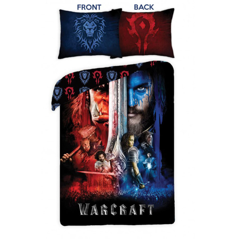 Obliečky Warcraft black