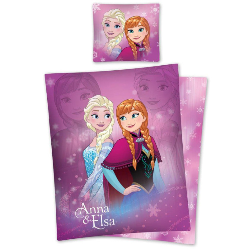 Obliečky Ľadové Kráľovstvo Anna a Elsa