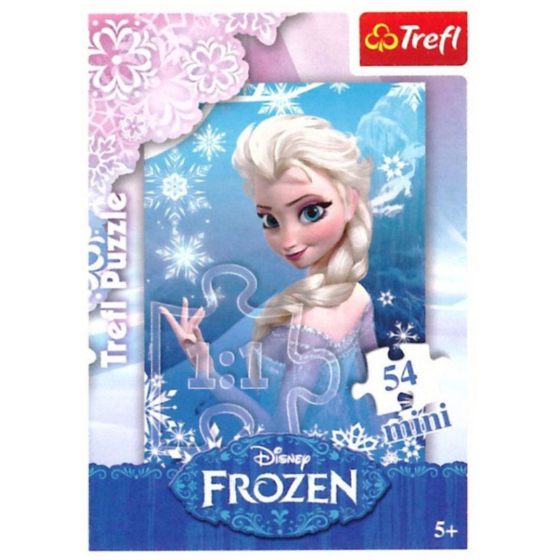 Puzzle Ľadové Kráľovstvo Elsa 54 dielikov